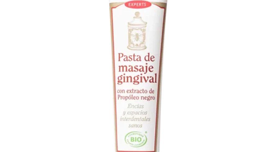 Pasta de masaje gingival