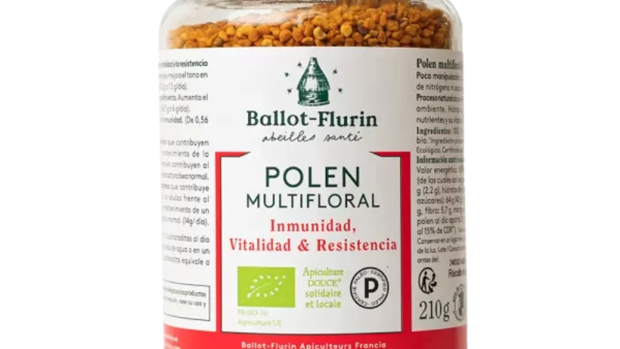 Polen multifloral ecológico dinamizado