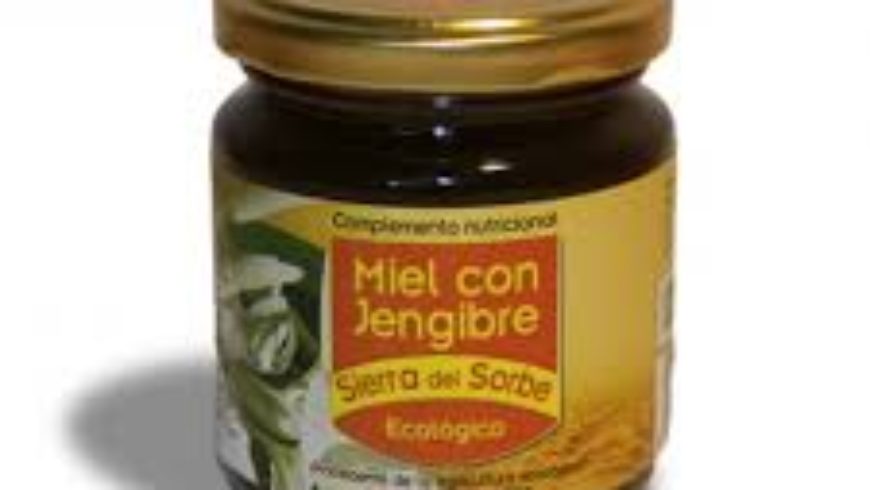 Miel con Jengribe Ecológico 250gr