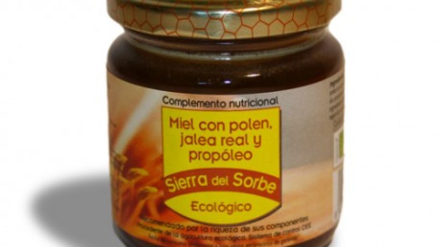 Miel con Polen, Jalea Real y Propóleo 250gr